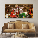 Lord Radha Krishna Premium Wall Painting